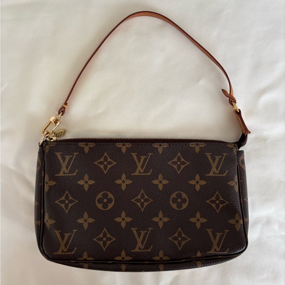Authentic Louis Vuitton Pochette Accessories Monogram Canvas